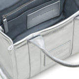 MARC JACOBS - Women The Metallic Leather Small Tote Bag
