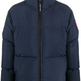 Blue jackets, front view