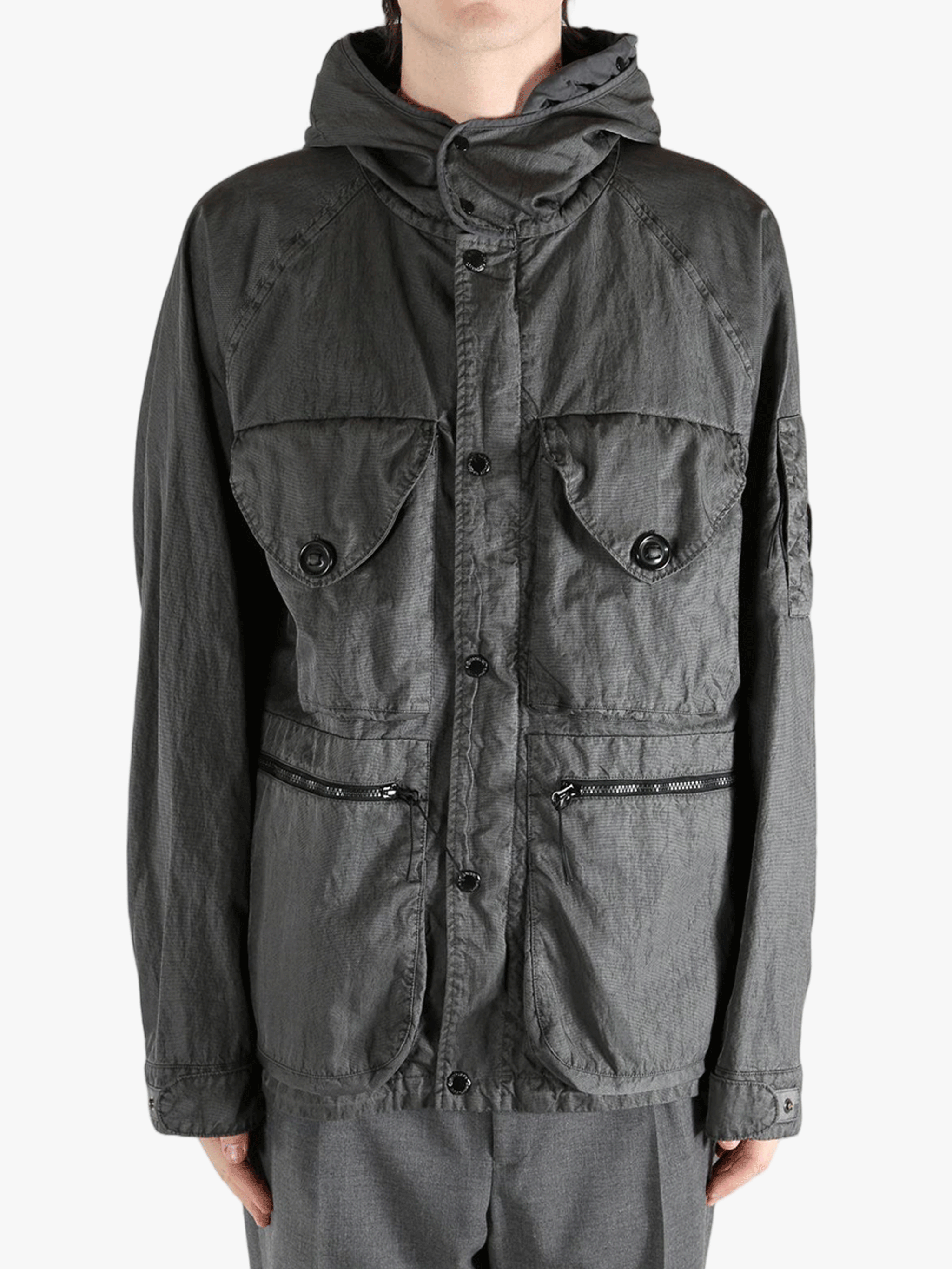 C.P. COMPANY - Men Panama-R Mixed Goggle Jacket – Atelier New York C.P. COMPANY - Men Panama-R Mixed Goggle Jacket – Atelier New York