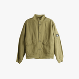 Green jacket, front view