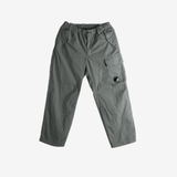 Gray cargo pants , front view