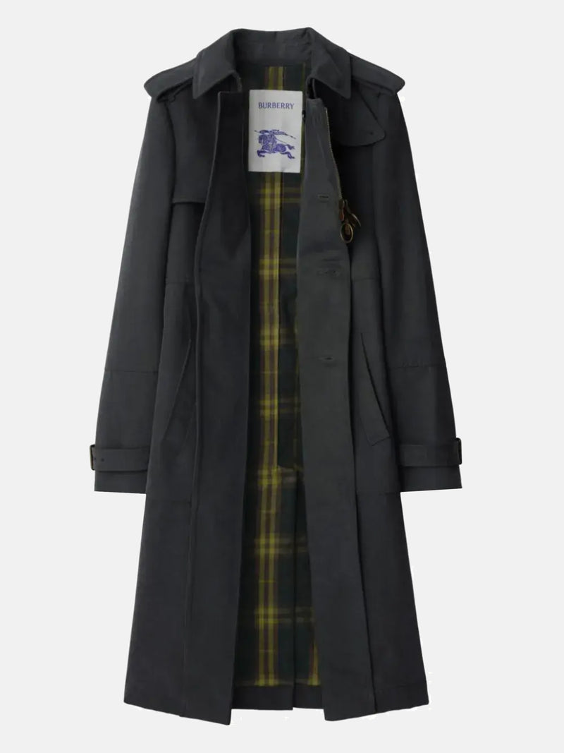 BURBERRY - Women  Denim Contrsuction Inside With Coat