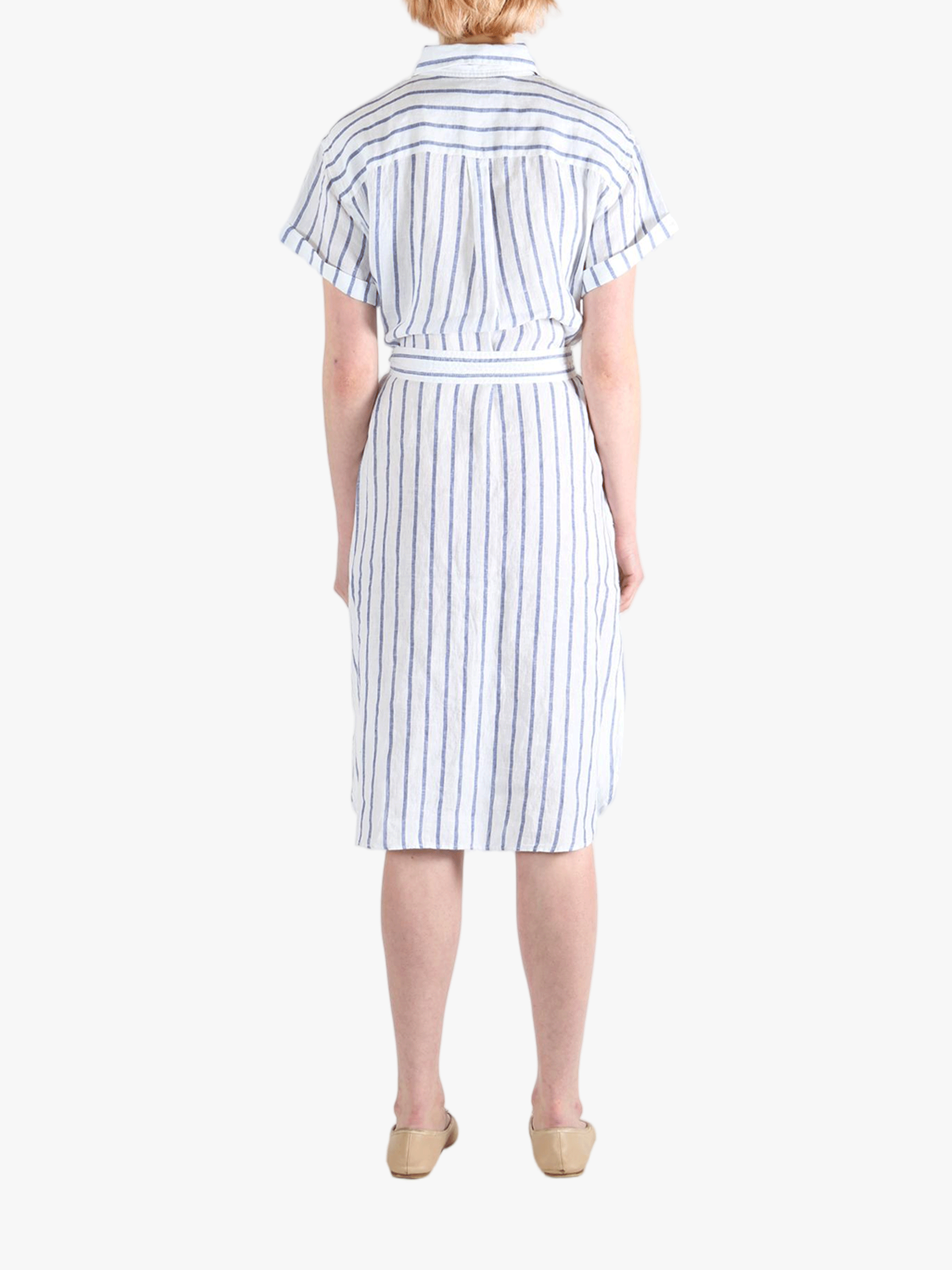 White Dress, back view