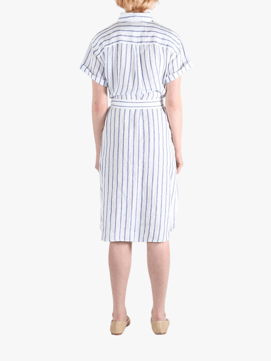 White Dress, back view