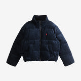 Navy coats, front view