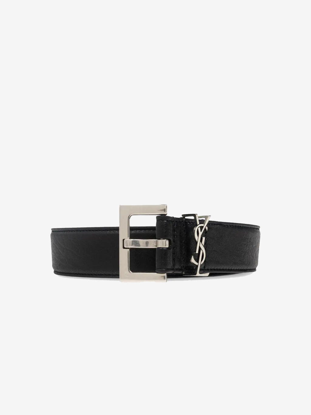 SAINT LAURENT - Men Cassandre Lamb Belt