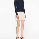 POLO RALPH LAUREN - Women Cable Knit V Neck Sweater