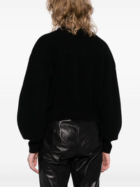 ALEXANDER WANG - Women Cropped Cardigan With Ball Chain Necklace