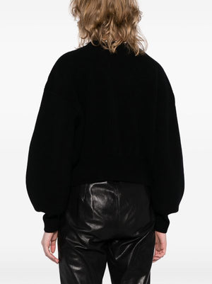 ALEXANDER WANG - Women Cropped Cardigan With Ball Chain Necklace