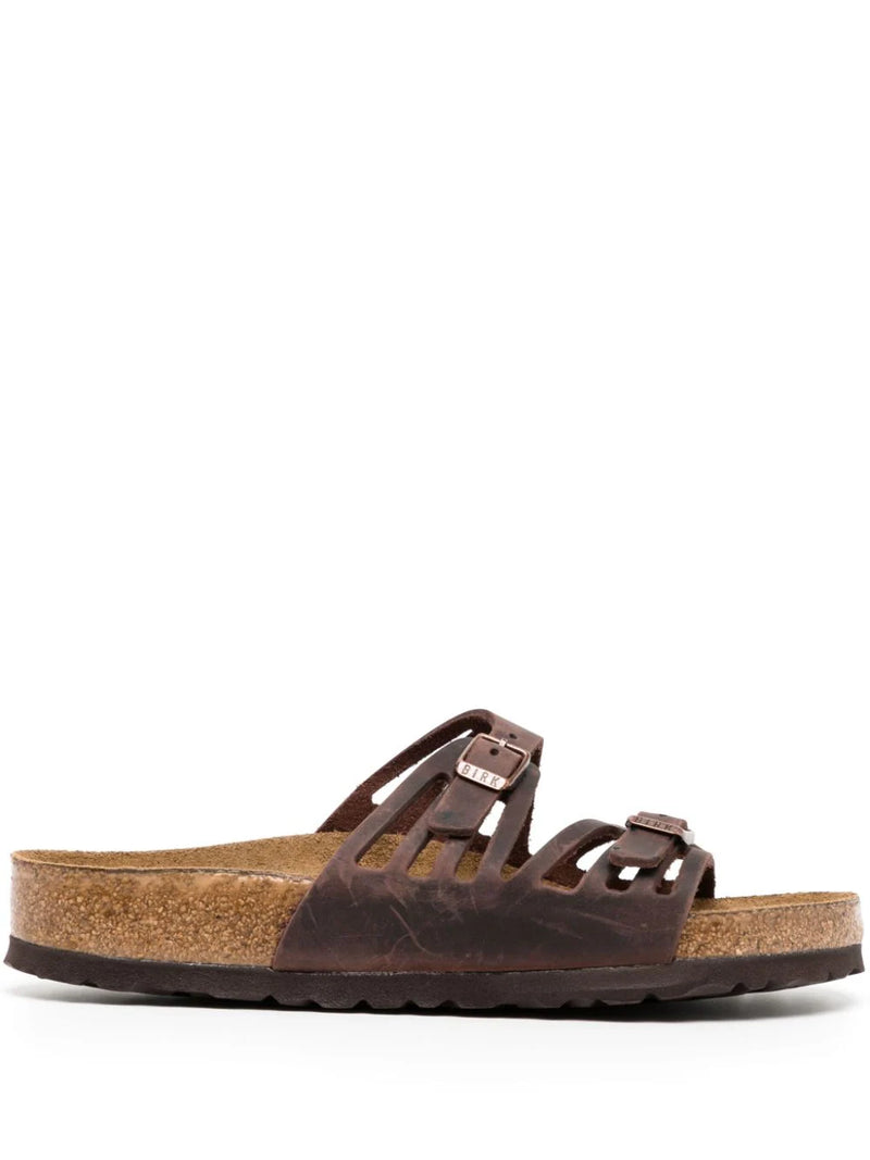 Birkenstock women's granada soft footbed 2024 leather sandal