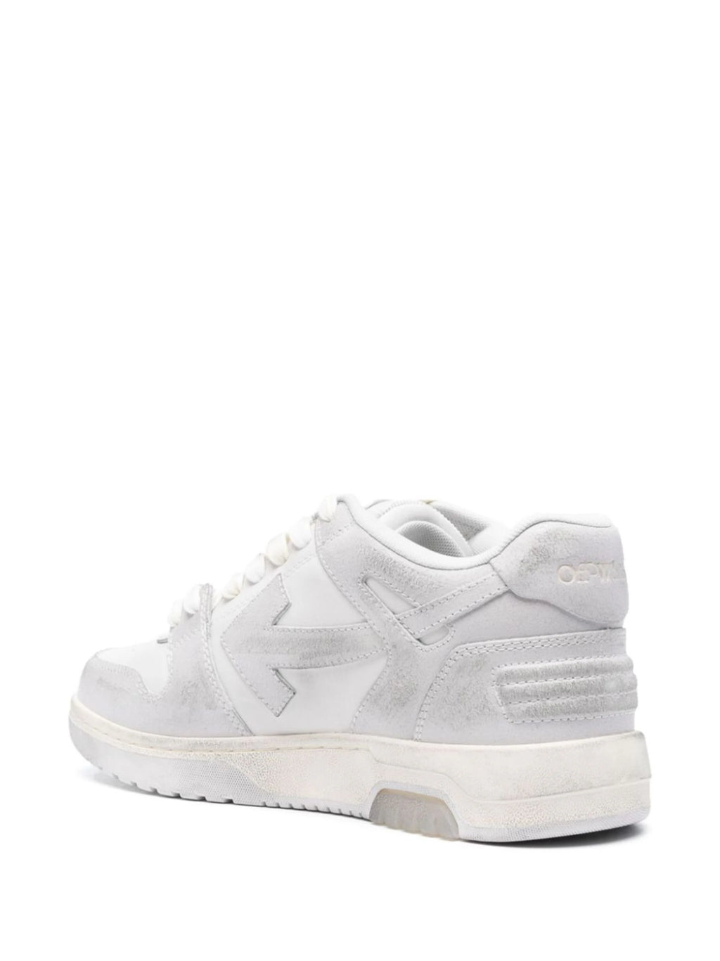 OFF-WHITE - Men Out Of Office Vintage Leather Sneakers