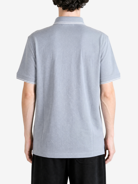 Grey top, full body view