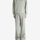 Grey jacket, full body view