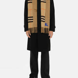 BURBERRY - Unisex EKD Cashmere Reversible Scarf