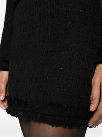VERSACE Women Skirt Cotton Mix Summer Tweed Fabric