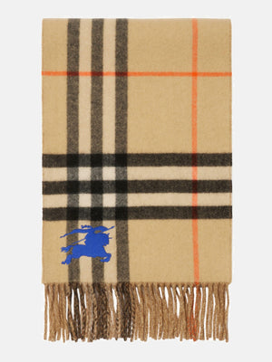 BURBERRY - Unisex EKD Cashmere Reversible Scarf