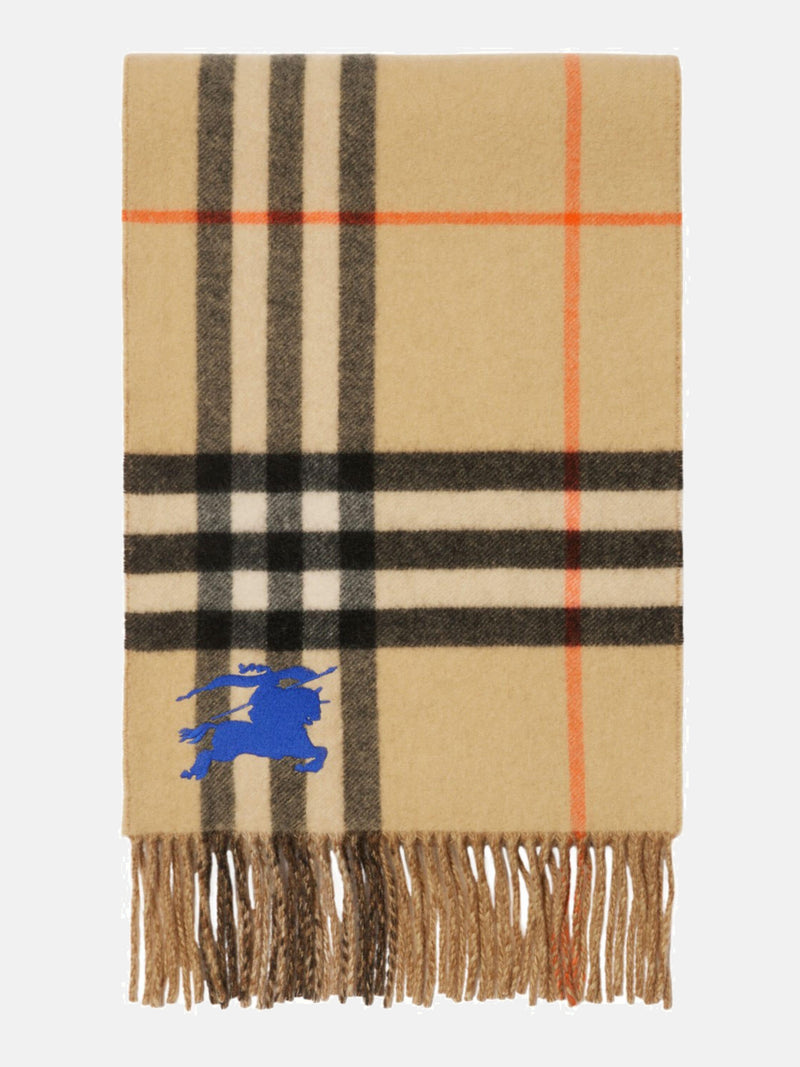 BURBERRY - Unisex EKD Cashmere Reversible Scarf