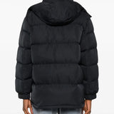 MAISON KITSUNE - Men Nylon W Tonal Fox Head Patch Hooded Puffer