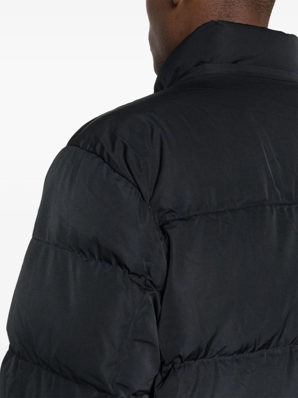 MAISON KITSUNE - Men Nylon W Tonal Fox Head Patch Hooded Puffer