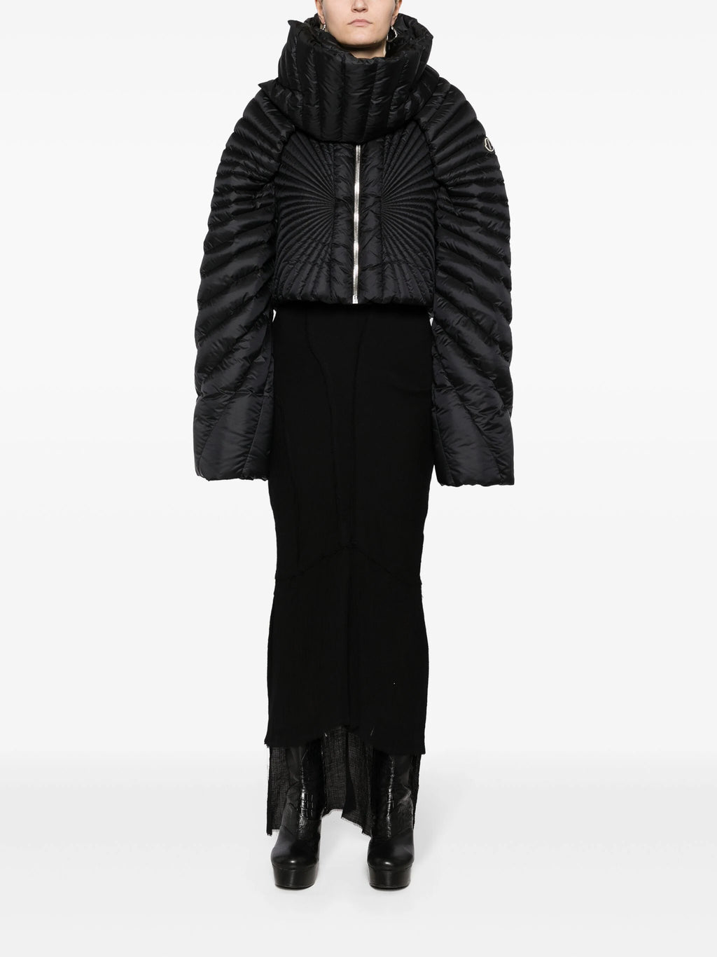 RICK OWENS X MONCLER - Women Radiance Convertible Jacket