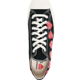 COMME DES GARCONS PLAY X CONVERSE - Chuck 70 Multi Heart Low Top