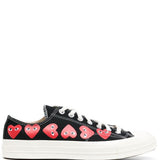 COMME DES GARCONS PLAY X CONVERSE - Chuck 70 Multi Heart Low Top