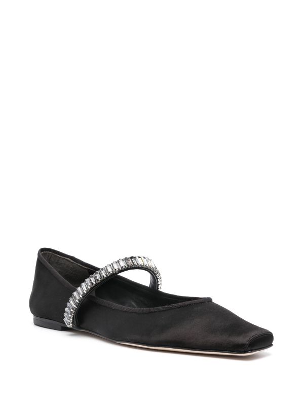 Tory burch black and white outlet flats