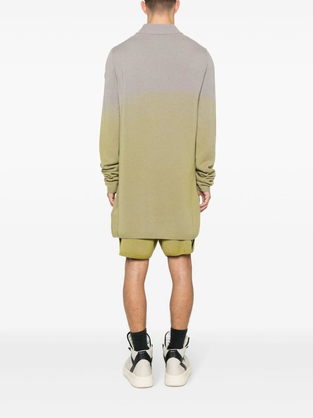 RICK OWENS X MONCLER - Women Subhuman Sweater – Atelier New York RICK OWENS X MONCLER - Women Subhuman Sweater – Atelier New York