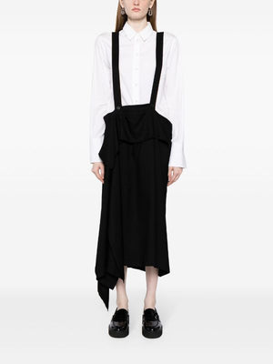 YOHJI YAMAMOTO REGULATION Women R-suspender Skirt