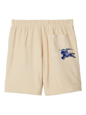 BURBERRY Men Cotton Logo Shorts