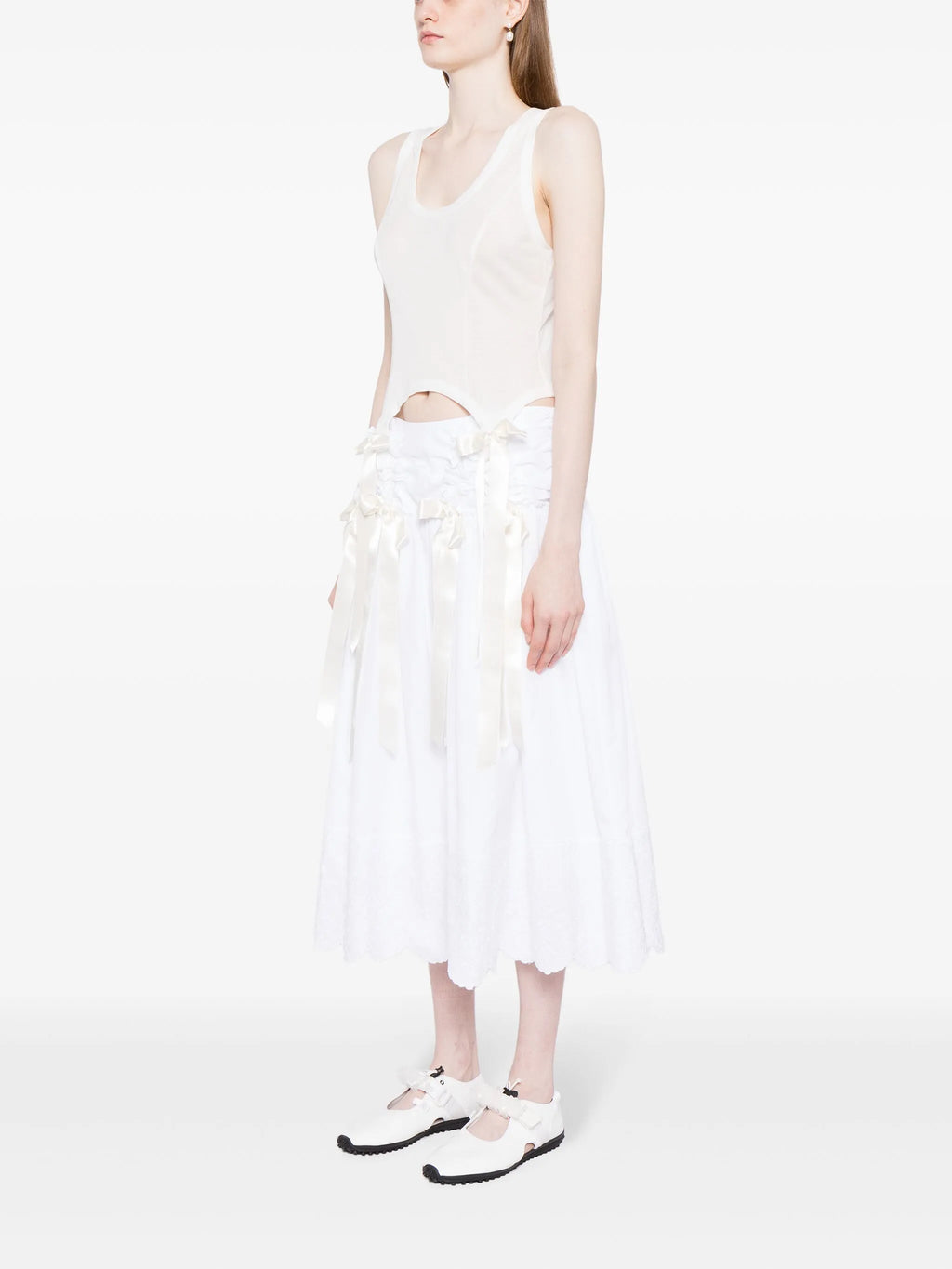 SIMONE ROCHA - Women W/ Bow Tails Easy Tank