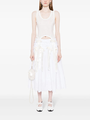 SIMONE ROCHA - Women W/ Bow Tails Easy Tank