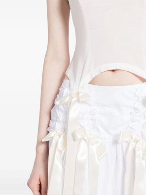 SIMONE ROCHA - Women W/ Bow Tails Easy Tank