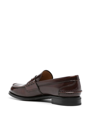 CHURCH'S - Women Pembrey W5 Polished Fume Loafers