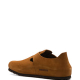 BIRKENSTOCK - London Suede Leather Regular Slippers