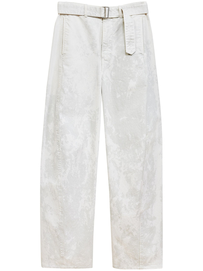 LEMAIRE Women Twisted Belted Pants