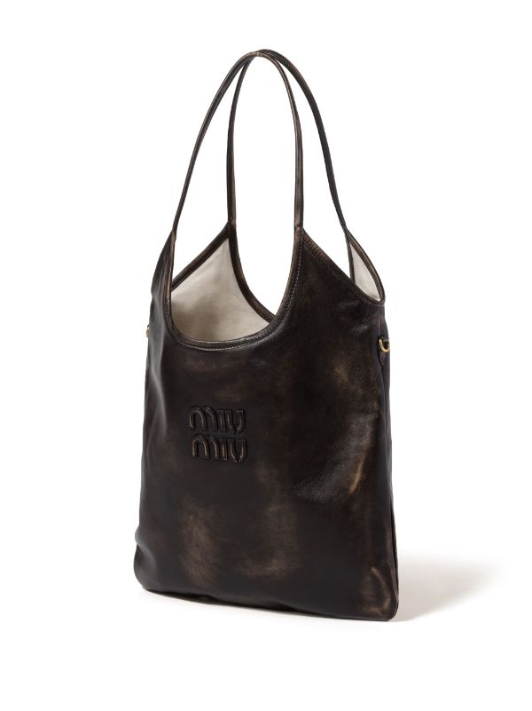 MIU MIU Women Nappa Old Shopping Handbag