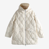 White coat, front view