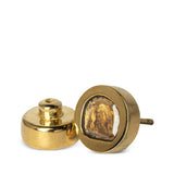 PARTS OF FOUR - Stud Earring (0.6 CT, Diamond Slab, YGA+DIA)