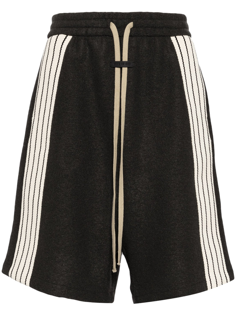 FEAR OF GOD Men Boiled Wool Striped Relaxed Short