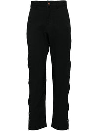 COMME DES GARCONS BLACK Women Double Zipper Line Pants