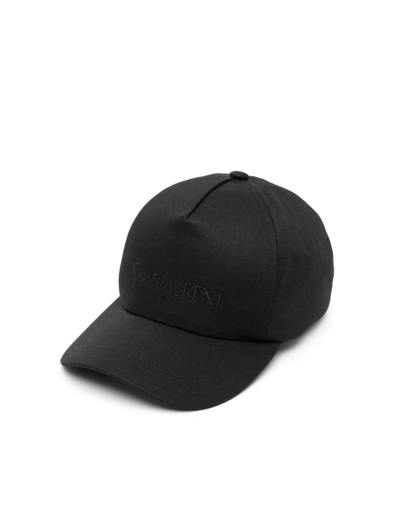 SAINT LAURENT - Men Logo Embroidered Baseball Cap