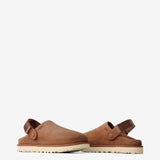 Brown shoes, side view