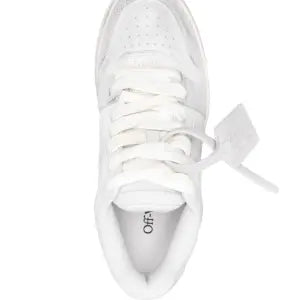 OFF-WHITE - Women Out Of Office Vintage Leather Sneakers