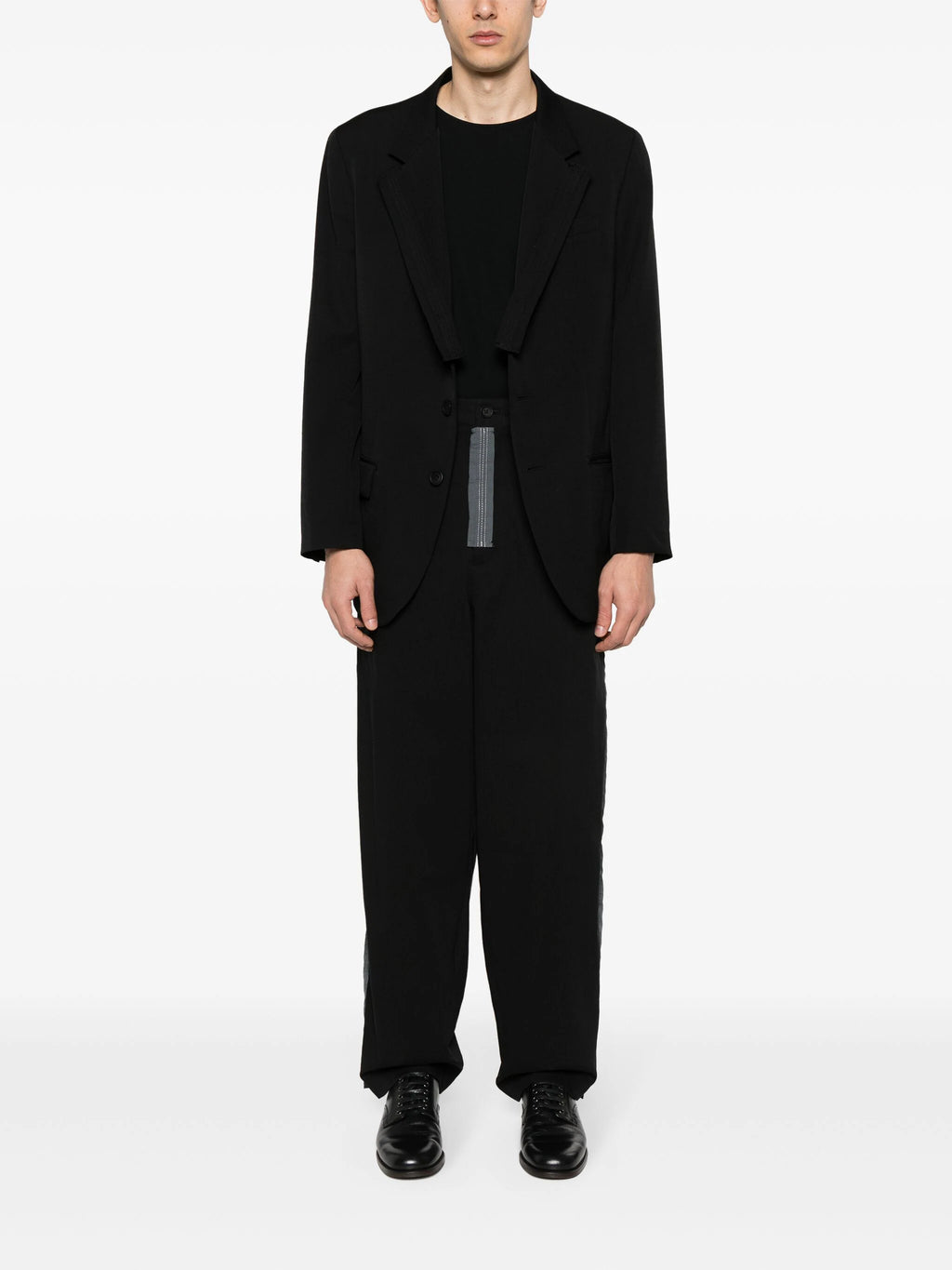 Y'S Men R-Side Point Suspender Pants