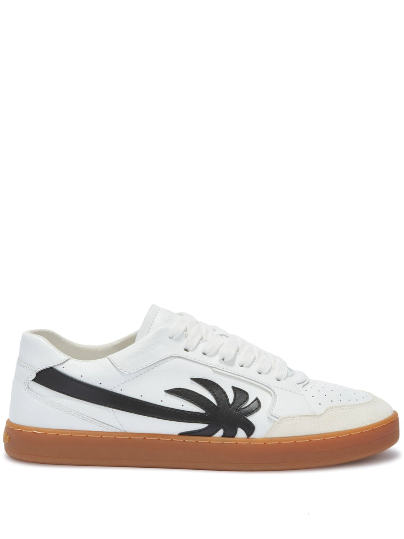 PALM ANGELS - Men New Palm 1 Leather Sneakers