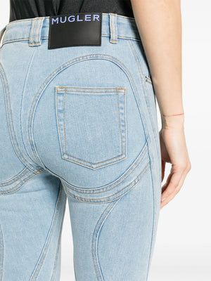 MUGLER Women Spiral Jeans