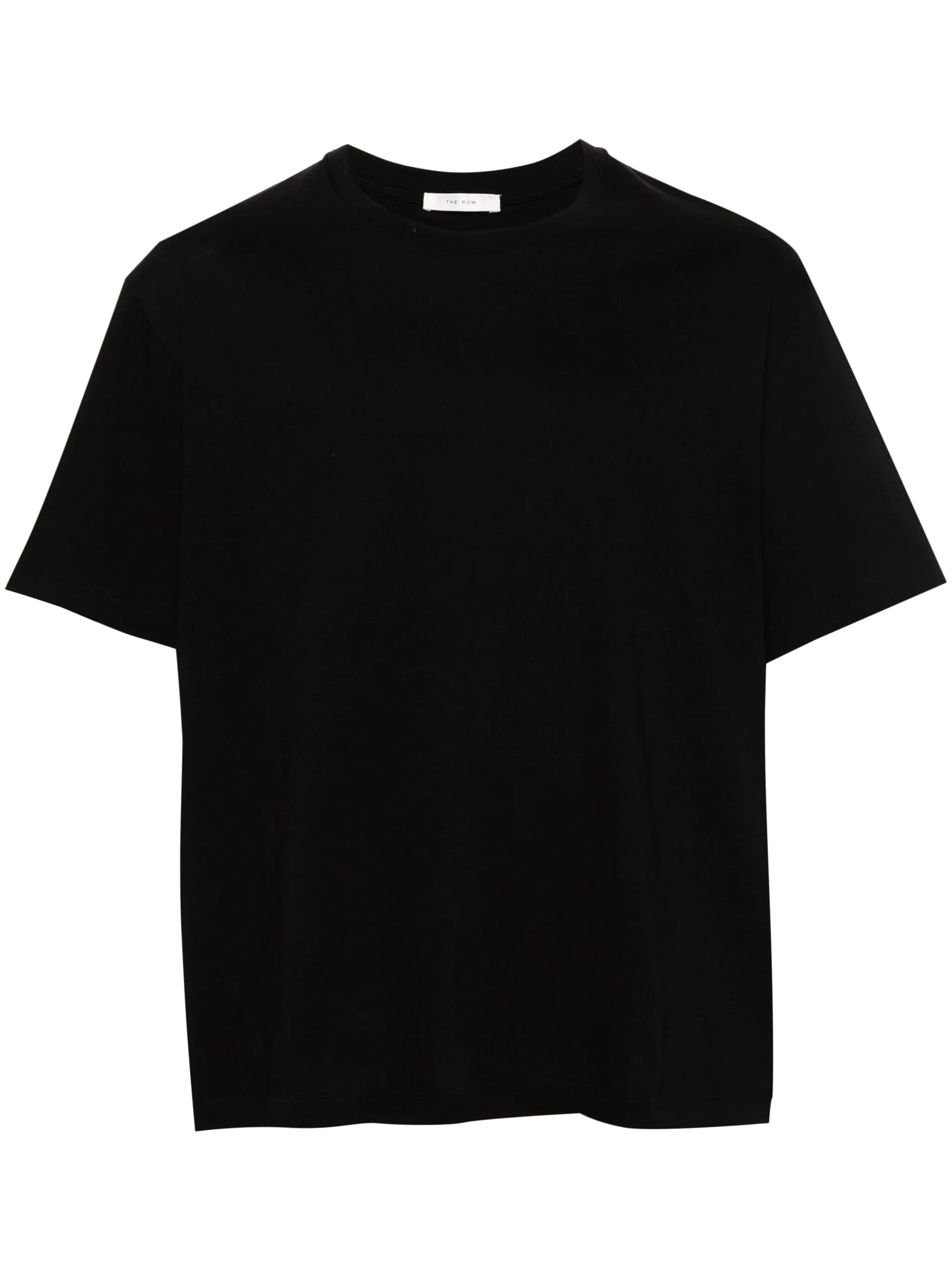 Black t-shirt, front view