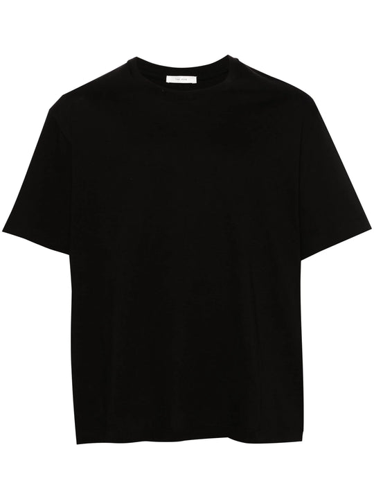 Black t-shirt, front view