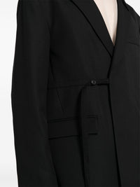 LOUIS GABRIEL NOUCHI Unisex With Double Collar Double Breasted Jacket